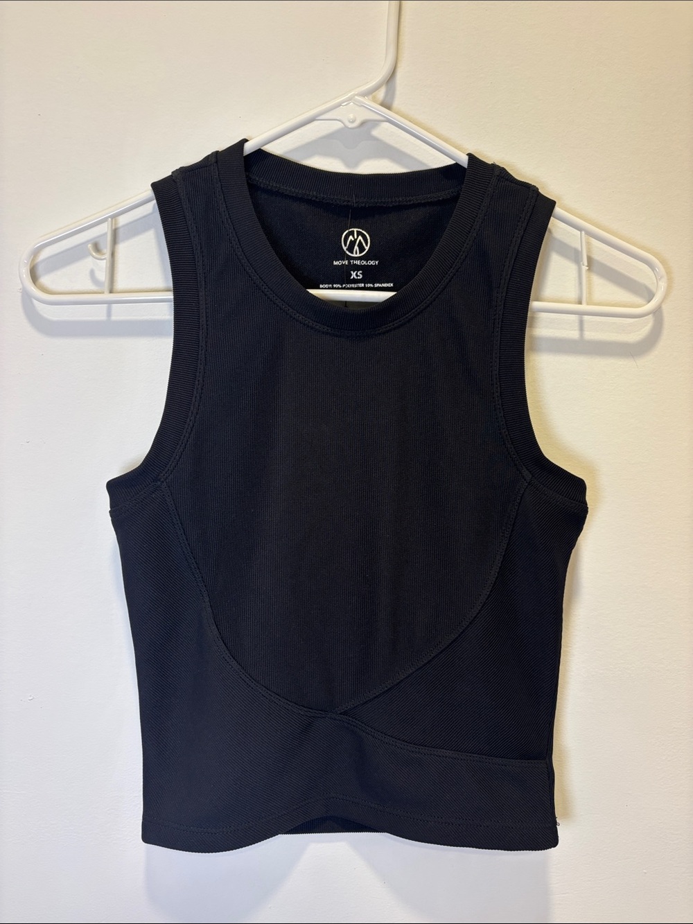Move Theology Women's Black Tank Top nwt XS